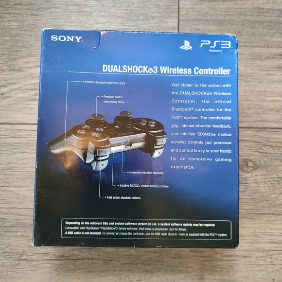 PS3 Controller Dual Shock3 - New in box- - Picture 3 of 3